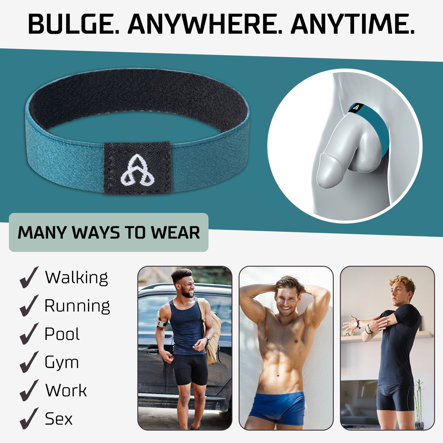 BulgeBand™ Galactic Green - 1pk