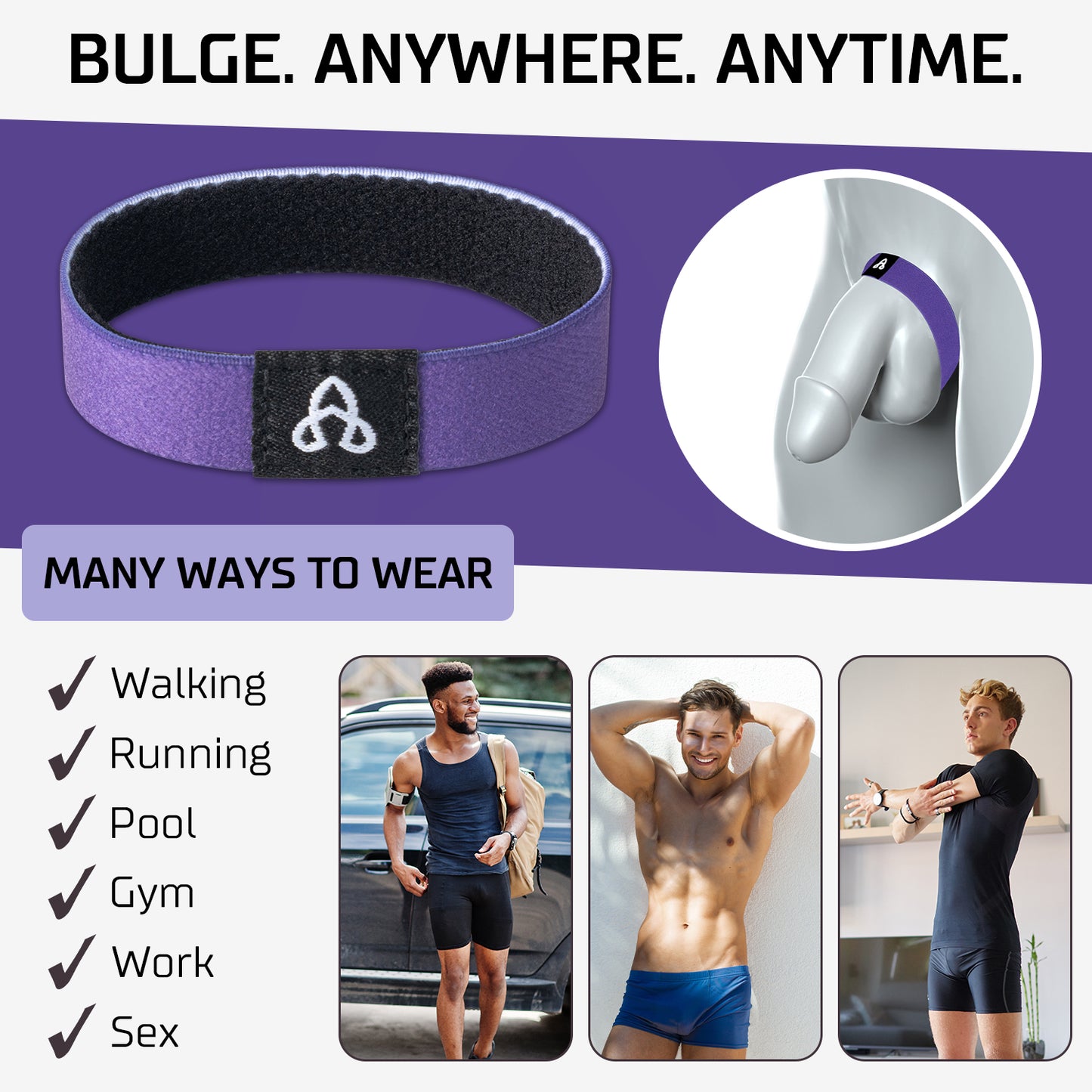 BulgeBand™ Purple Nova - 1pk