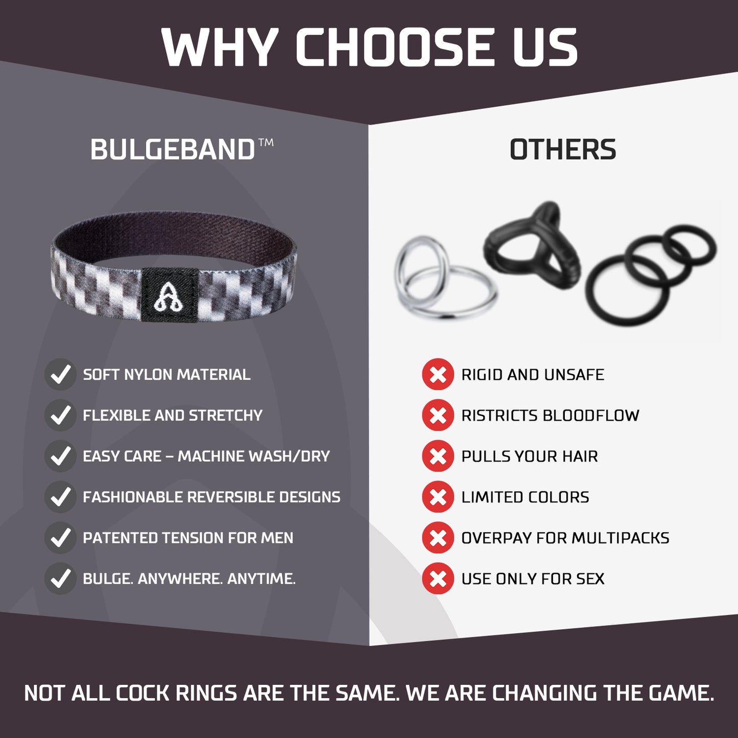 BulgeBand™ Carbon Fiber - 1pk