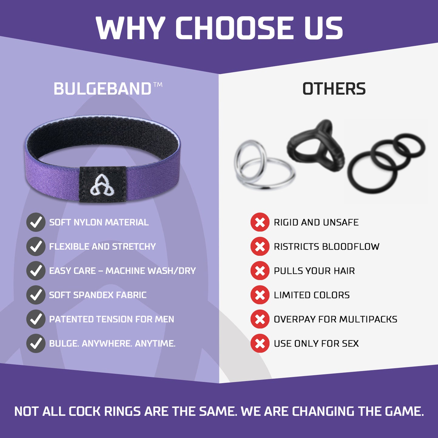 BulgeBand™ Purple Nova - 1pk