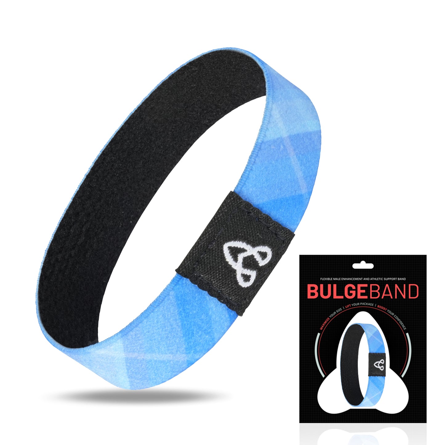 BulgeBand™ Blue Plaid - 1pk