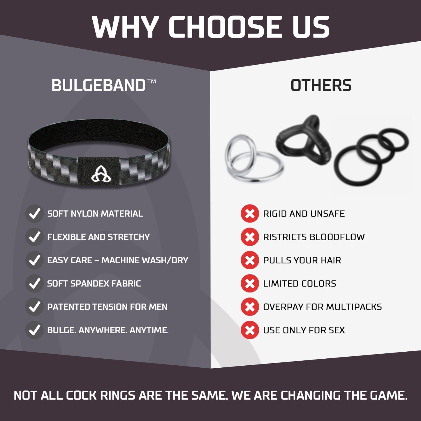 BulgeBand™ Carbon Fiber - 1pk