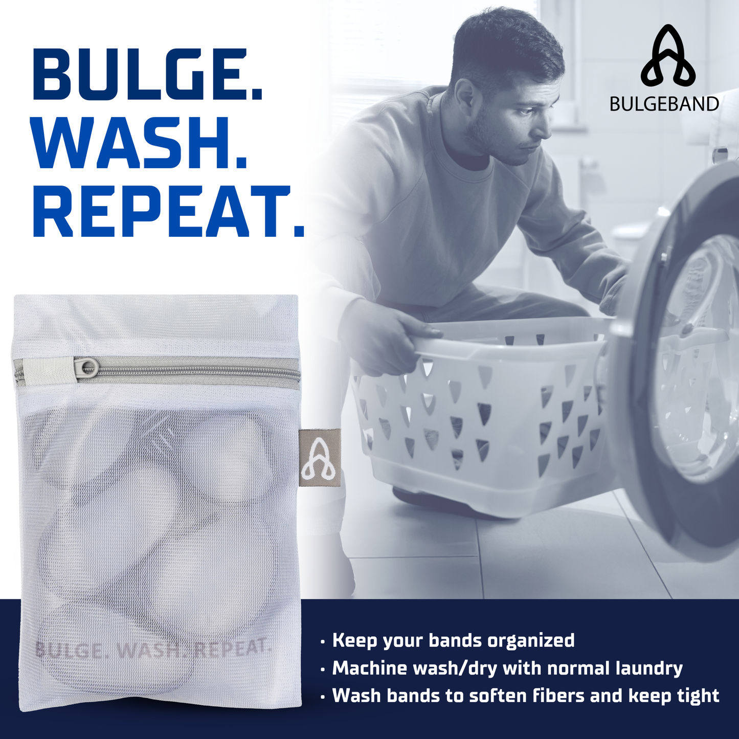 BulgeBand™ Mini Laundry Bag