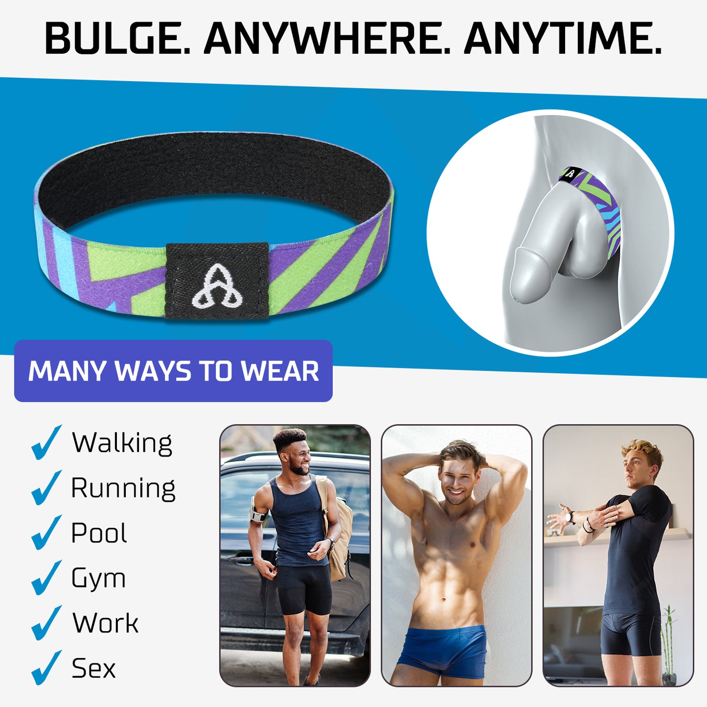 BulgeBand™ Neon Galaxy - 1pk