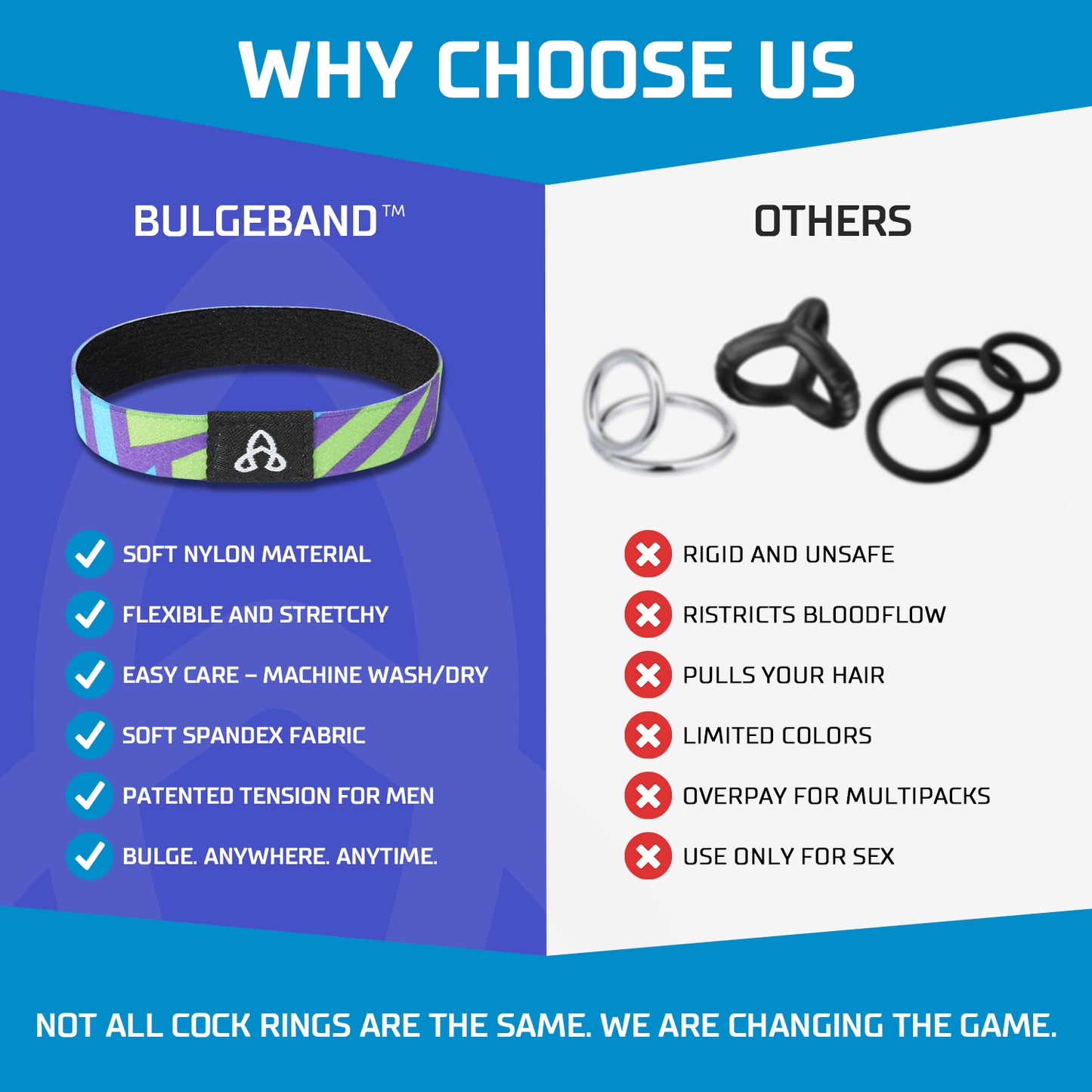 BulgeBand™ Neon Galaxy - 1pk