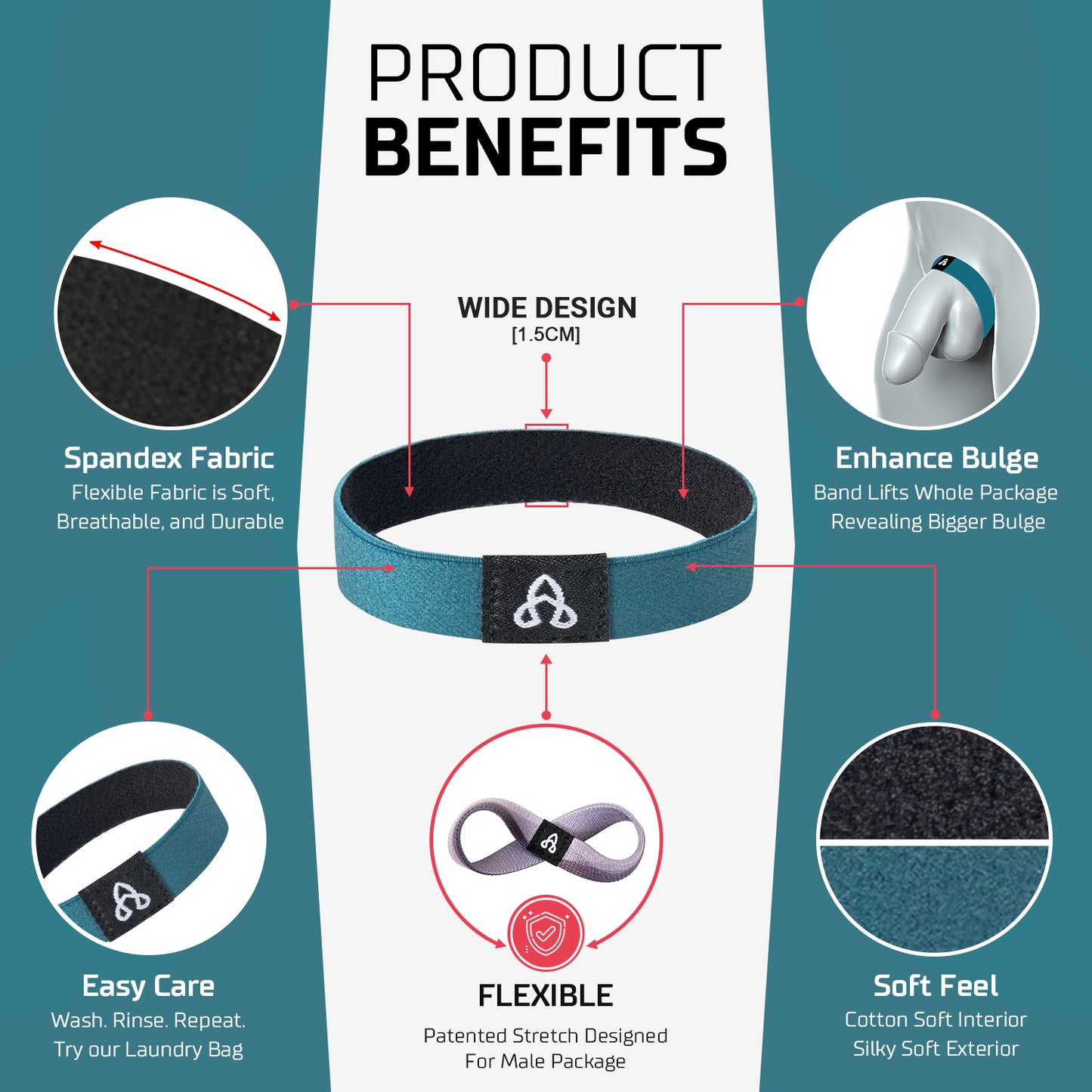 BulgeBand™ Galactic Green - 1pk