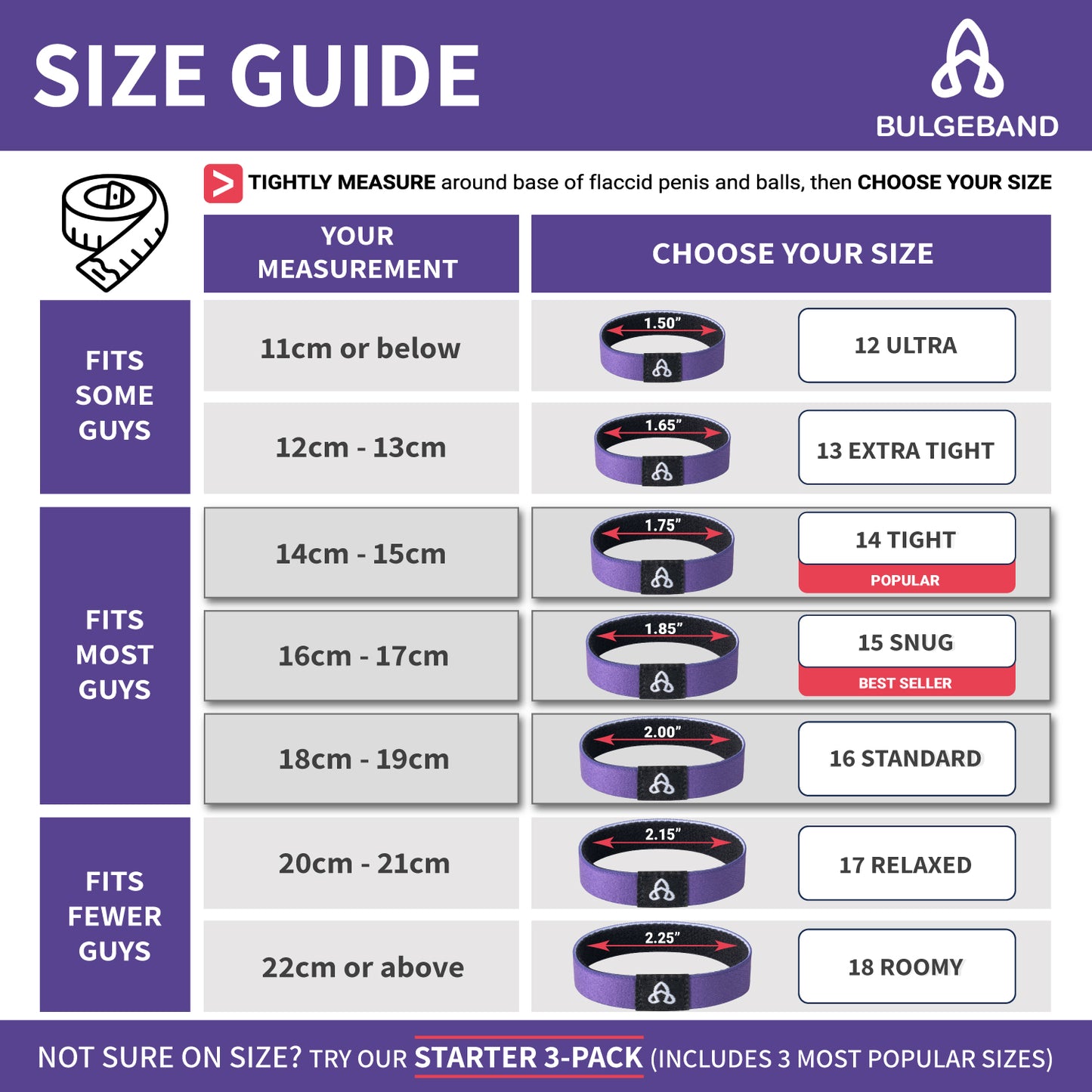 BulgeBand™ Purple Nova - 1pk