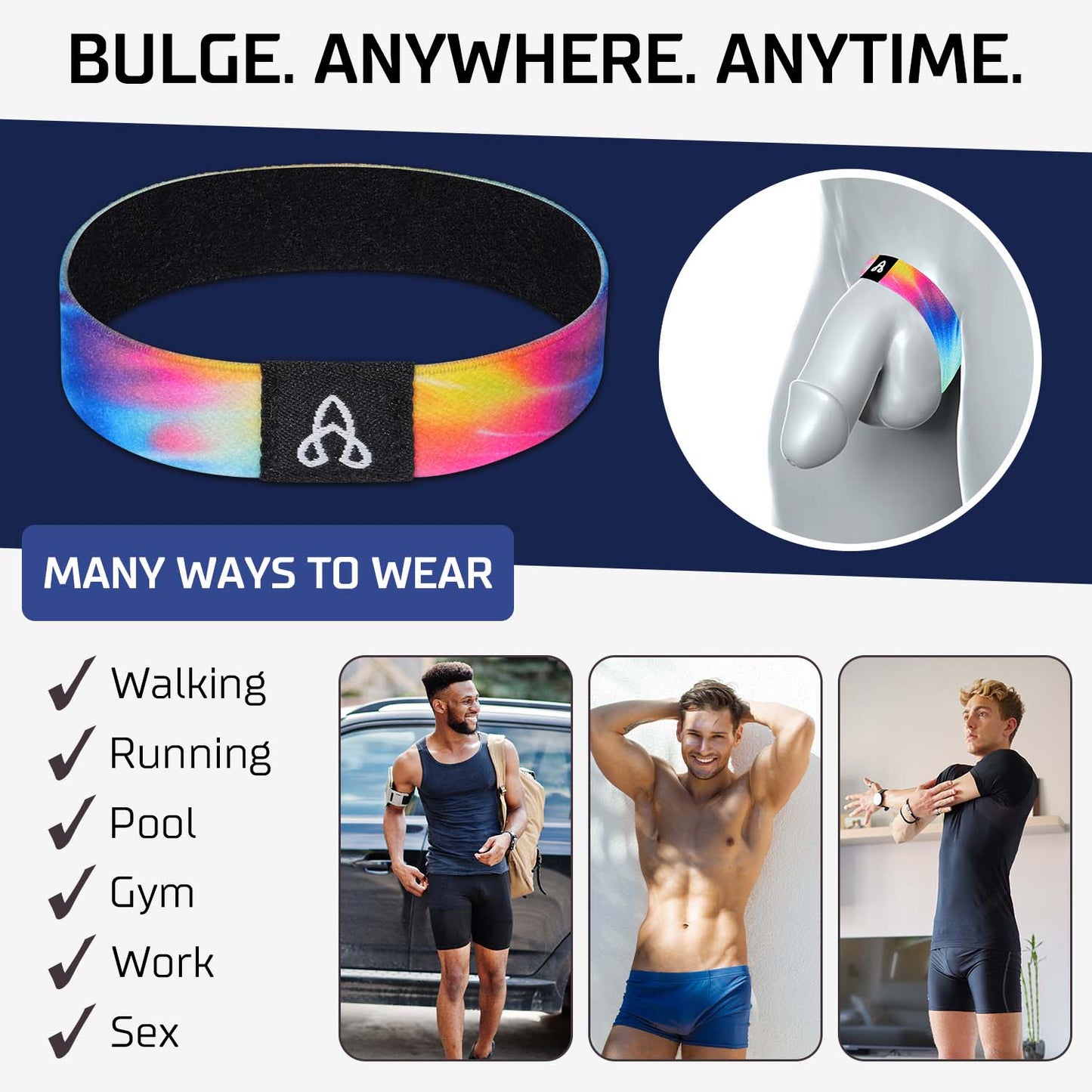 BulgeBand™ Groovy Glow - 1pk