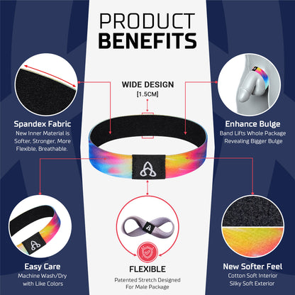 BulgeBand™ Groovy Glow - 1pk