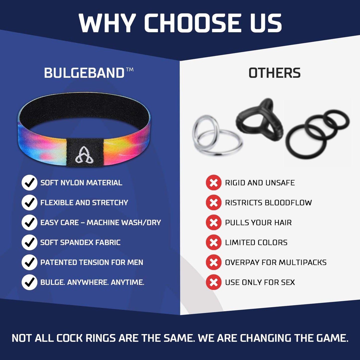 BulgeBand™ Groovy Glow - 1pk