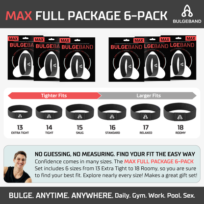 MAX FULL PACKAGE 6-PACK [Sizes 13-18]