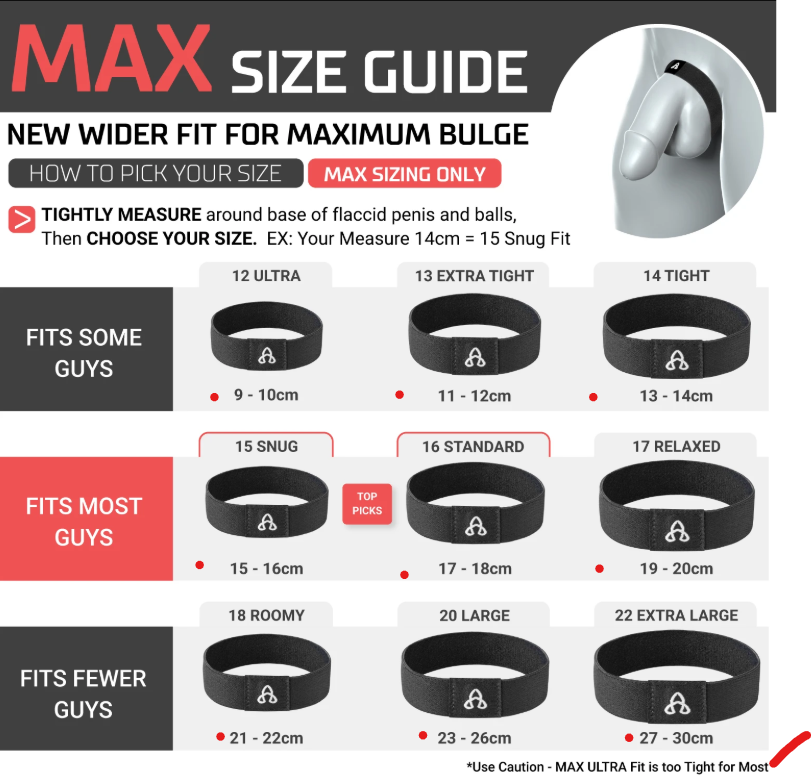 BulgeBand™ MAX Solid Black - 1pk