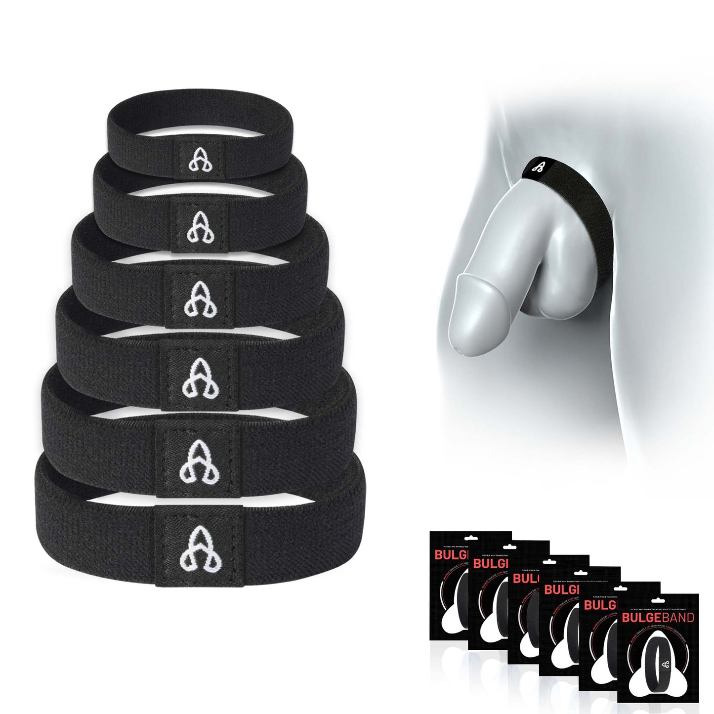 BulgeBand™ FULL PACKAGE 6-PACK [Sizes 13-18]