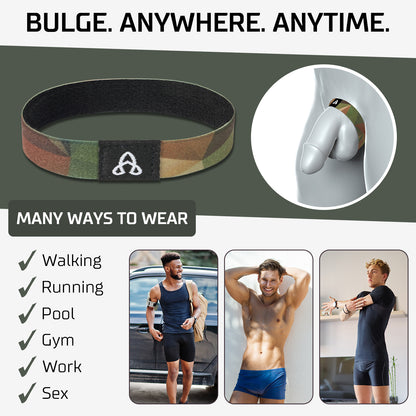BulgeBand™ Tactical Camo - 1pk